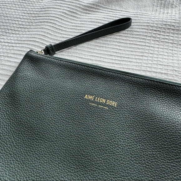 ALD Small Leather Pouch Botanical Green - Picture 5 of 9